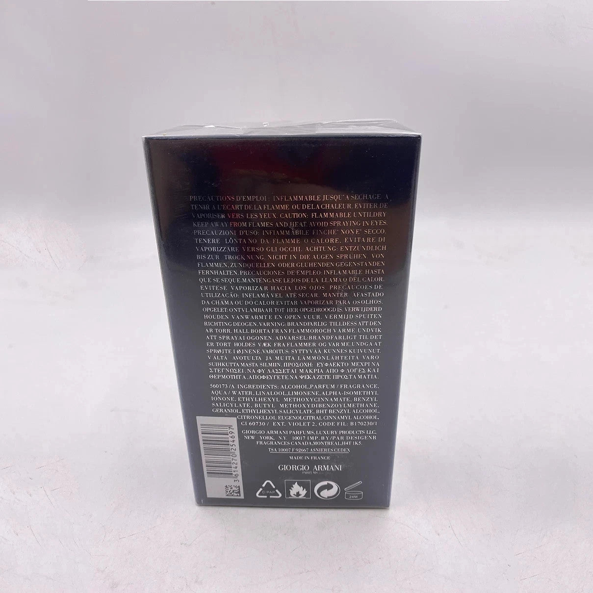 Acqua Di Gio Profumo by Giorgio Armani 3.4Oz Parfum Spray Men Colgone New in Box